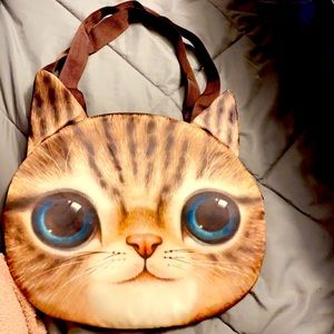 Cat face bag
